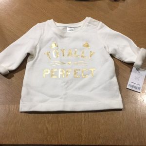 Carter’s Totally Perfect 6M Long Sleeve Sweater